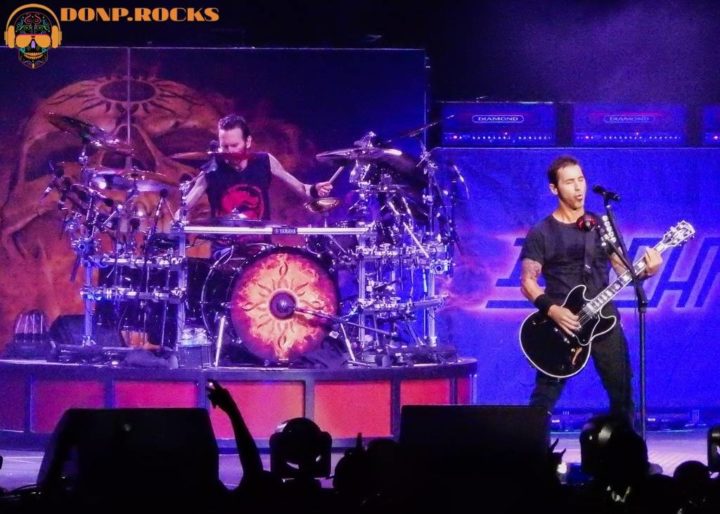 Godsmack performance in Moline, Illinois.