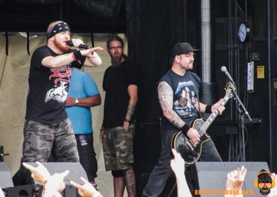 Hatebreed performing at 2016 Chicago Open Air