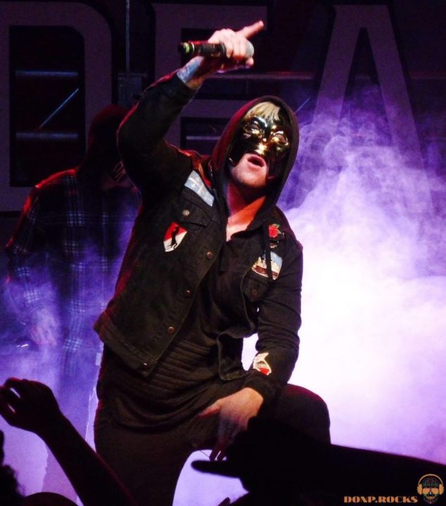 Hollywood Undead performance at Club 5 in Cedar Rapids, Iowa.