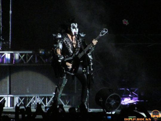 Kiss performing at 2017 Chicago Open Air