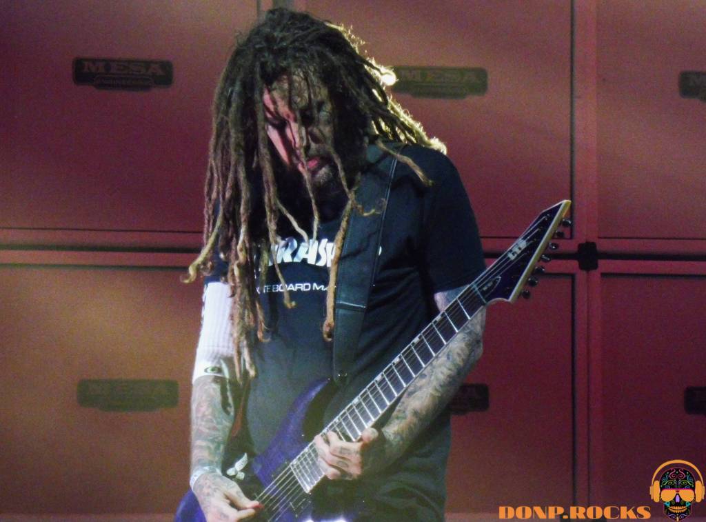 Korn performing at 2017 Chicago Open Air