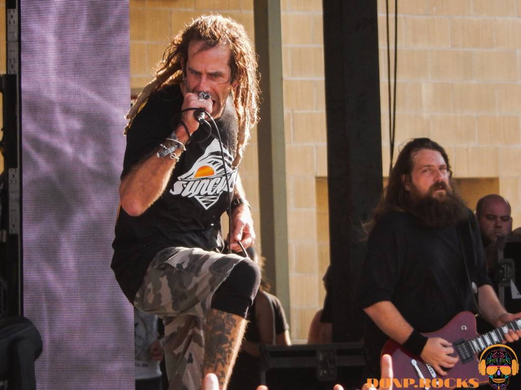 Lamb of God performance at 2017 Chicago Open Air