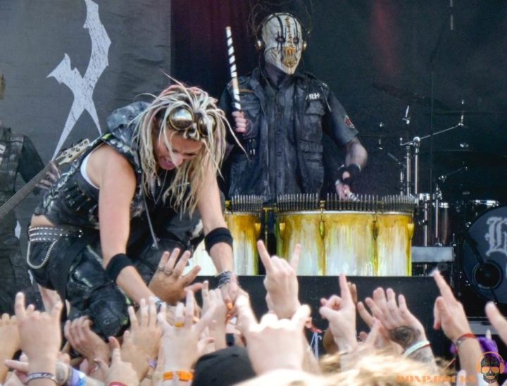 Jackie LaPonza with Mushroomhead