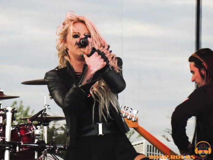 Butcher Babies performance at Northen Invasion 2016.