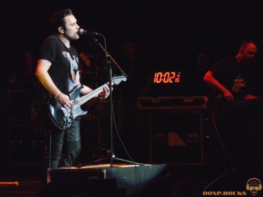 Trapt performs on the Make America Rock Again tour in Moline, Illinois.